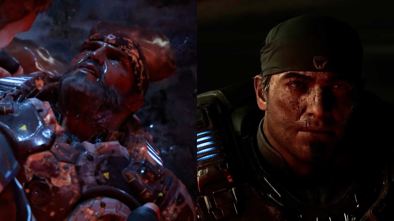 Change in saving Marcus Fenix - Gears of War: E-Day