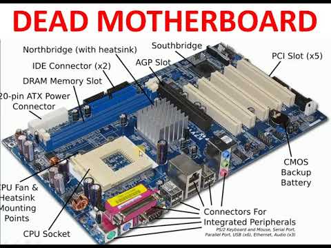 Dead Motherboard Repair In Hindi ! Repair Desktop Motherboard Power On Problem Step By Step  U0026