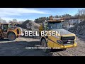 Bell B25EN vägdumper i arbete