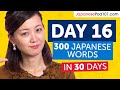 Day 16: 160/300 | Learn 300 Japanese Words in 30 Days Challenge