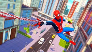 Blue Red Spider Hero City Fighting Gangsters Crime - Android Gameplay screenshot 5
