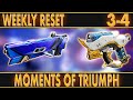 Destiny 2 Weekly Reset - Moments of Triumph Returns