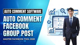 Best Facebook Group Auto Comment Tool 2026 | Facebook Group Auto Comment Software screenshot 1