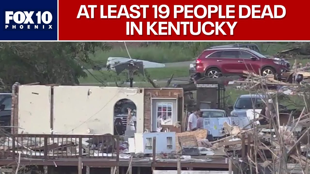 Deadly tornadoes rip through Kentucky l FOX 10 Phoenix - YouTube