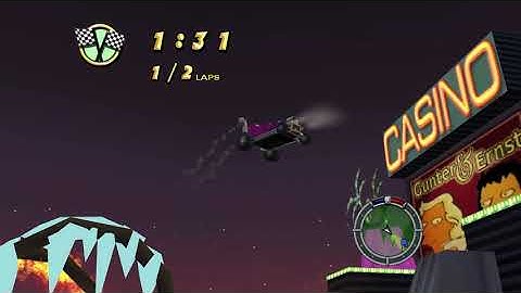 All Level 6 Races [Simpsons Hit And Run]