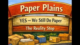 IGRT 2026 - Webinar One: Paper Plains - Where it all Began!