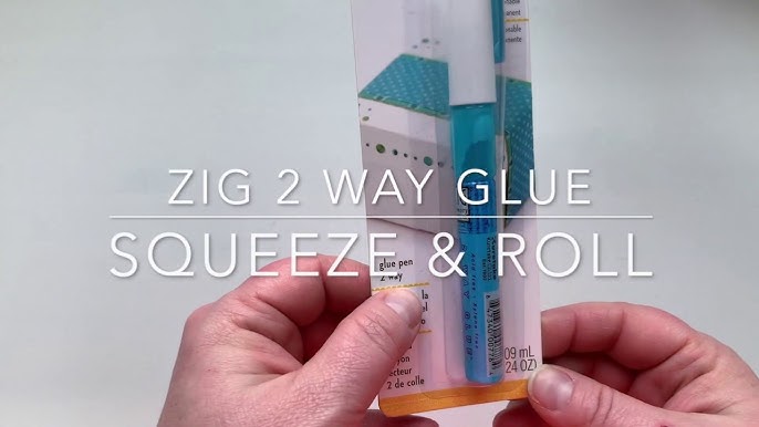 Zig Two Way Glue Pen Jumbo Broad Tip 2 pc