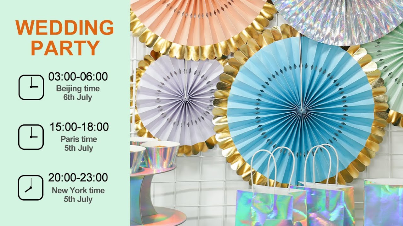 2020 Hot Selling Party Supplies