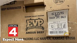 Over 3K pounds of boneless beef chuck recalled in Michigan, 8 other states due to contamination