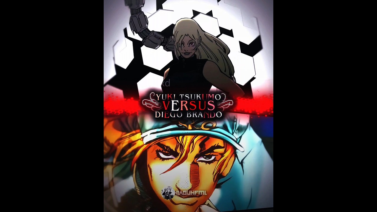Yuki Tsukumo Vs. Diego Brando | Jujutsu Kaisen X JoJo's Bizarre Adventure