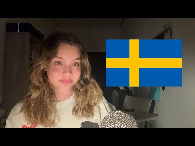 Swedish ASMR 🇸🇪| Whisper Ramble in Swedish/ på Svenska! ✨
