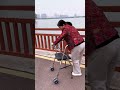 The elderly person in my family has difficulty walking.