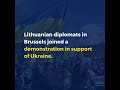 Whatever Victory Takes | Lithuanian diplomatic representations' support for Ukraine