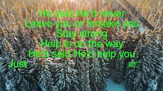 Help Is On The Way ~ Michael W. Smith ~ lyric video