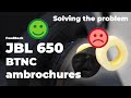 JBL 650BTNC решение проблемы с амбушюрами