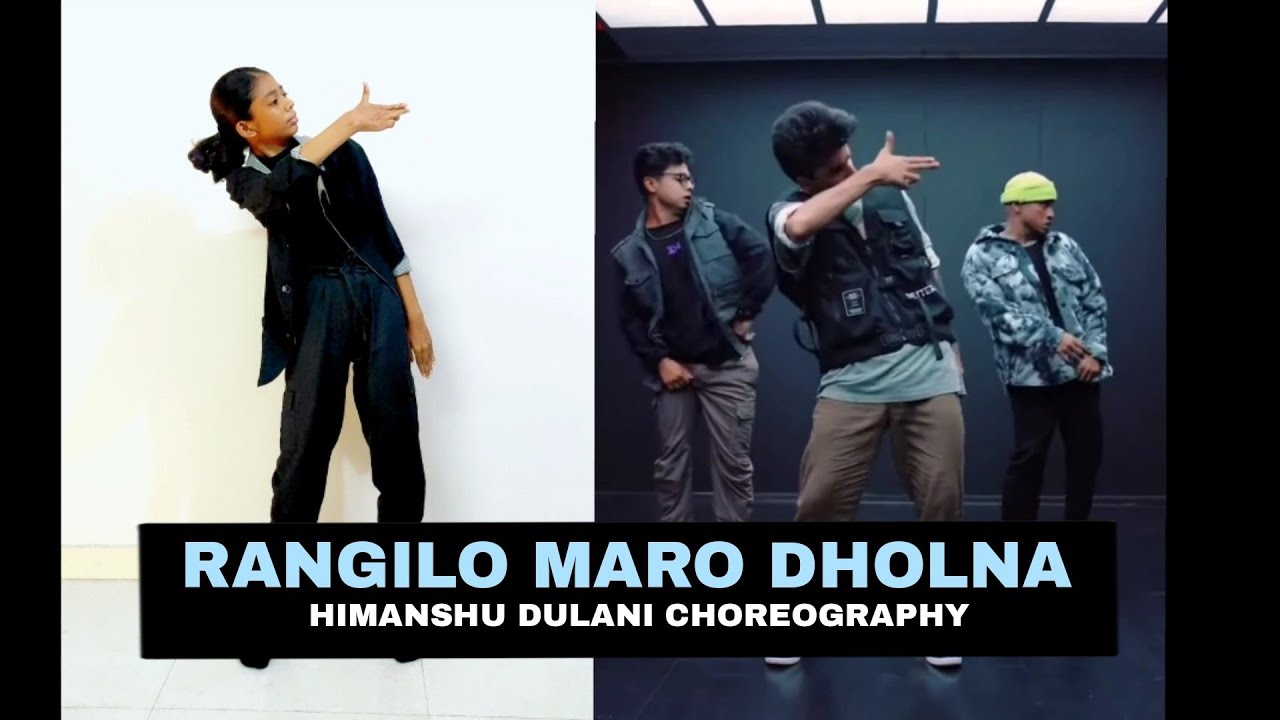 Rangilo Maro Dholna  himanshu dulani  Choreography  Duet  dance  himanshudulani  danceopedia