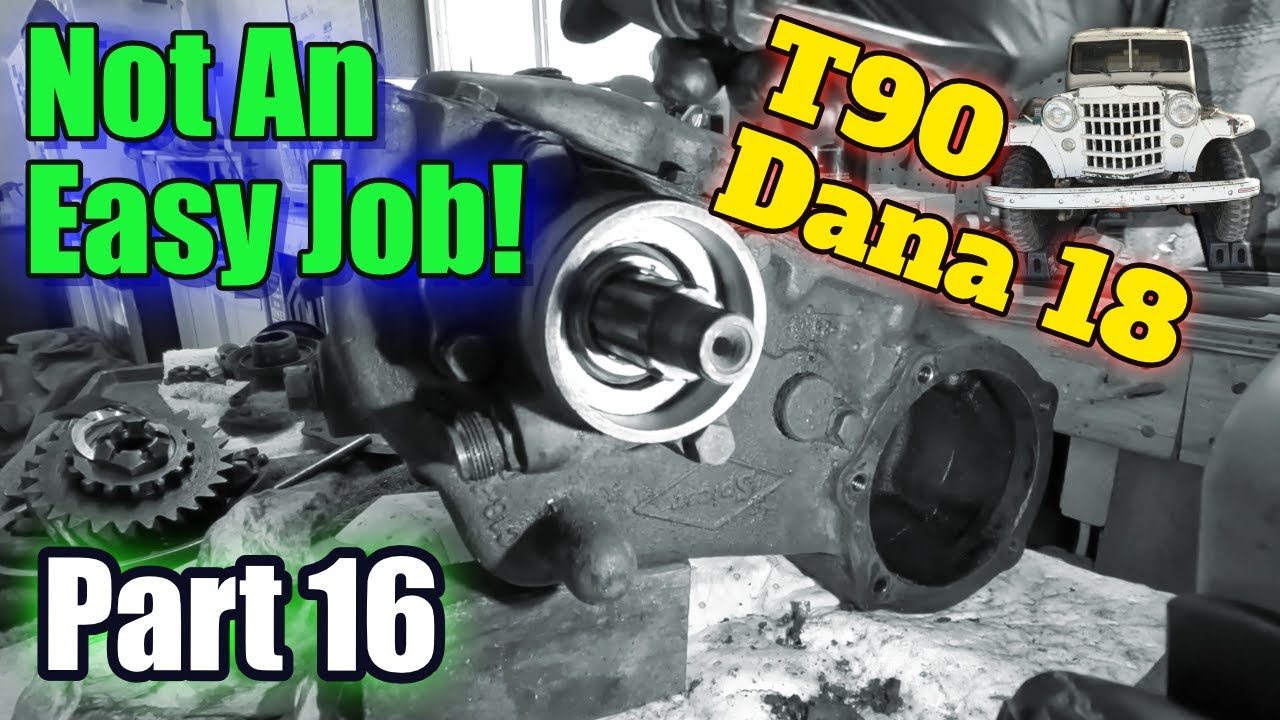 Willys Jeep Pickup Transmission/Transfer Case Leak Repair YouTube