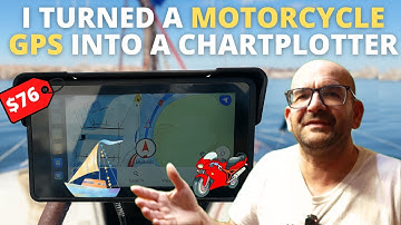 EP111 – $80 DIY Marine Plotter Made from a Motorcycle GPS. Waterproof and Sun-Resistant!
