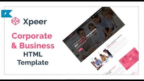 Xpeer - Corporate and Business One Page HTML Template | Themeforest Templates