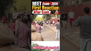 NEET 2026 First Reaction 😱 |