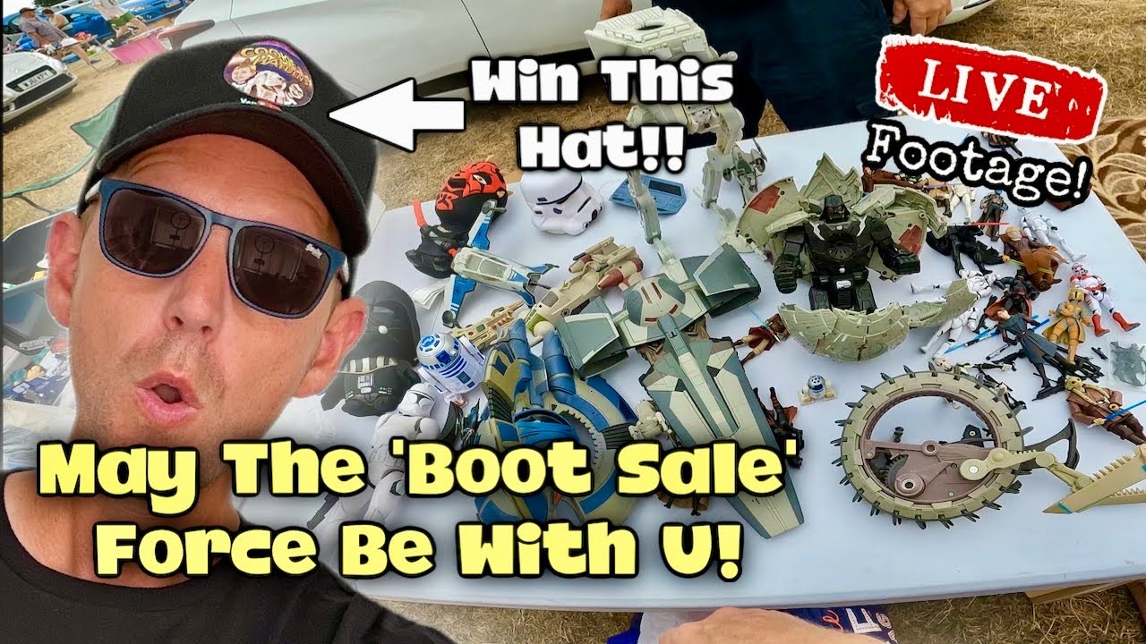 May The 'Boot Sale' Force Be With You!! Dawlish Warren Farm Car Boot