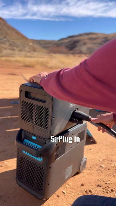 Off-Grid Power for RVing | Anker PowerHouse 767 #shorts #portablepowerstation #portablepower