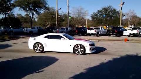 2010 Camaro Burnout with Line Lock
