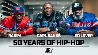 Carl Banks, Rakim, Ed Lover Discuss the Role Starter Played in Hip-Hop Culture | 50 Years of Hip-Hop