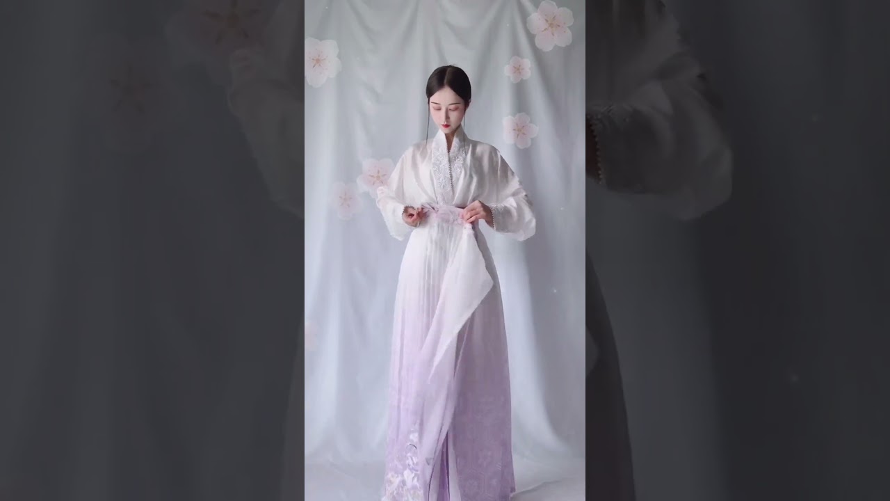Song system with Han element cape is too fairy， Chinese traditional clothing