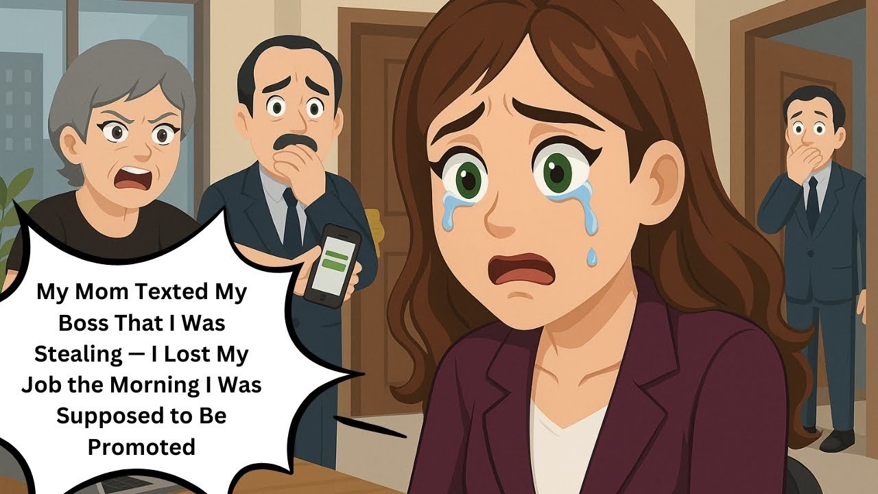 My Mom Texted My Boss That I Was Stealing — I Lost My Job the Morning I Was Supposed to Be Promot