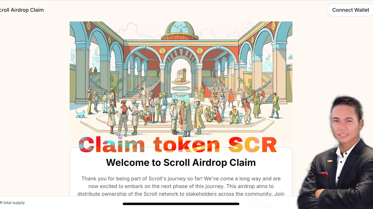 [SCROLL Update Airdrop] Hướng dẫn nhanh claim Airdrop Token SCR của dự ...