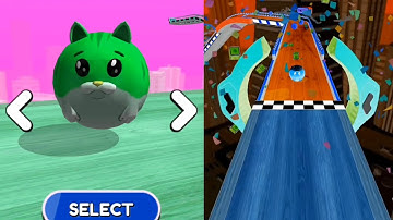 Going Ball vs Reverse Video Ball Colour Run walkthrough , iOS Android  New Update ( part : 46 )