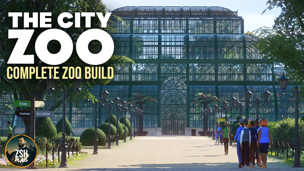 I Built a City Zoo in Planet Zoo! | Bellemont Zoo Supercut