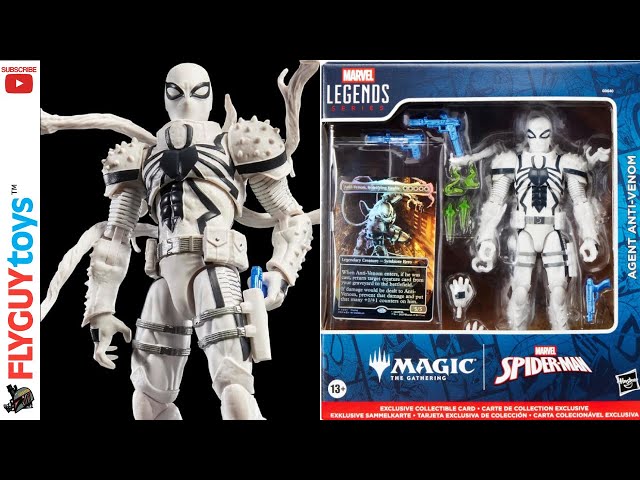 Spider-Man Marvel Legends Magic The Gathering Agent Anti-Venom Action Figure Review FLYGUYtoys - YouTube Spider-Man Marvel Legends Magic The Gathering Agent Anti-Venom Action Figure Review FLYGUYtoys - YouTube