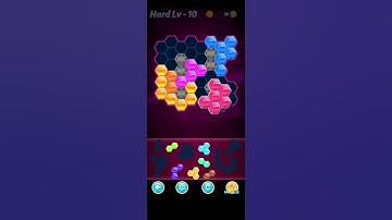 Block! Hexa Puzzle~HexaMage C block 10 to 11 levels~ level-10