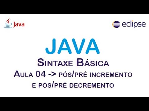 JAVA - Basic Syntax - Post-increment, Pre-increment, Post-decrement, and Pre-decrement.