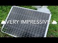 Harbor freight 100watt solar panels?!?are they any good?🤔⛅️ 🌧