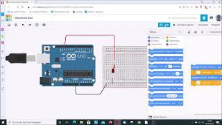 Arduino simulieren mit Tinkercad (1) Blinkende LED