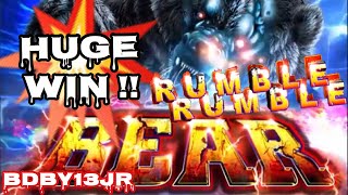 HOW TO PLAY 👀 & GET HUGE WINS 💥💥 RUMBLE RUMBLE BEAR
