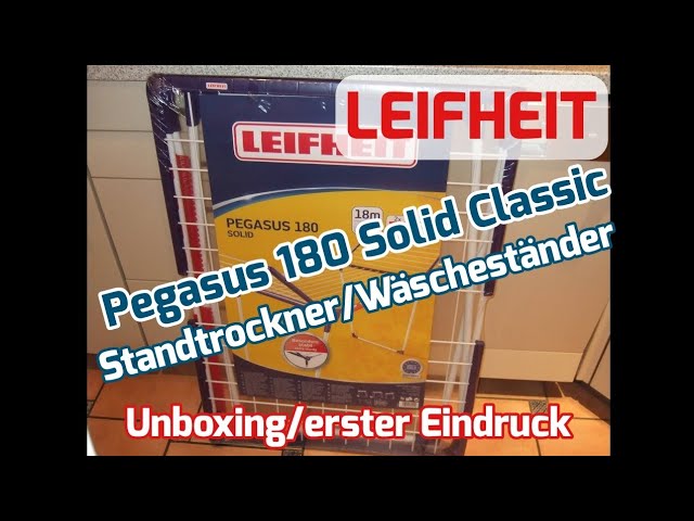 Leifheit PEGASUS 180 Solid Plus sušák na prádlo - YouTube