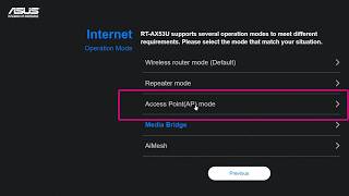 asusrouter.com Set up Access Point mode on ASUS Wi-Fi 6 Router