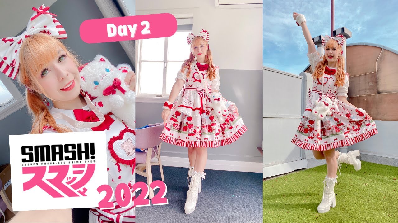 I WORE LOLITA?! ✿ SMASHCON Day 2 2022 VLOG ✿