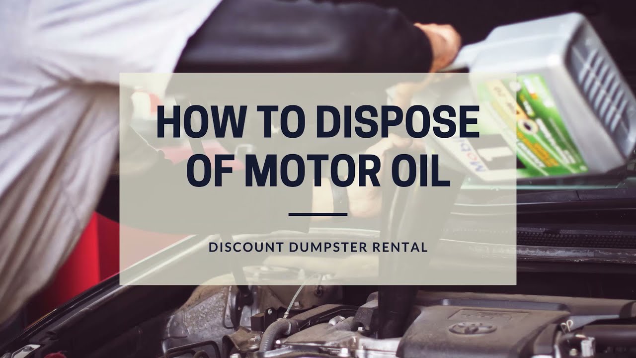 How to Dispose of Lawn Mower Oil: Safe and Easy Methods