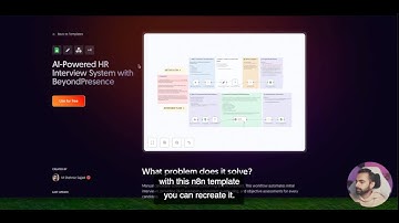 AI-Powered HR Interview System | Beyond Presence Real-Time AI Avatar + n8n Workflow Template