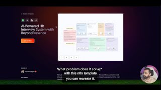 AI-Powered HR Interview System | Beyond Presence Real-Time AI Avatar + n8n Workflow Template