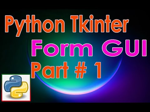Cara Membuat form dengan Tkinter Pyhton Part#1 - YouTube