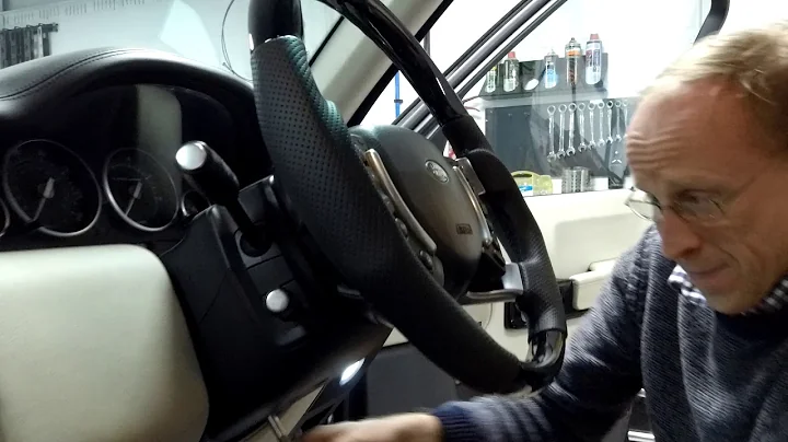 Funciones y solución de problemas del volante en Range Rover L322