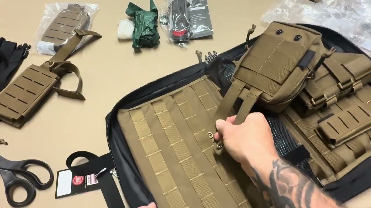 The PACC CCW EDC Sling Bag Setup and MOLLE 101, PACC Armor