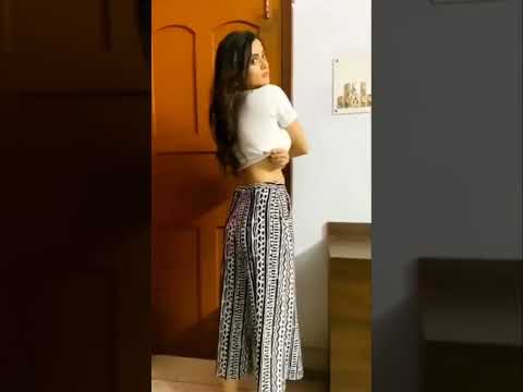 hot girls and dog  funny video