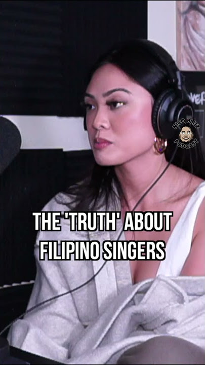 The 'Truth' About Filipino Singers... 🇵🇭 | Nico Blitz Podcast #shorts